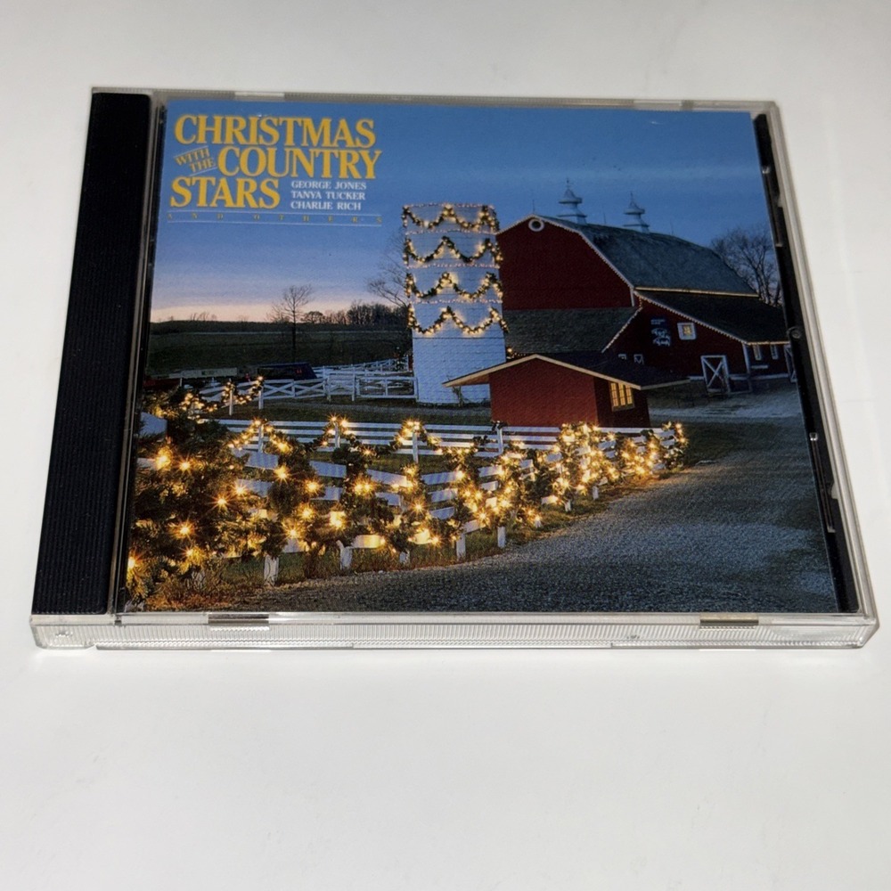 Vintage 1992 Sony Christmas Music CD- - Christmas With The Country Stars